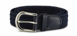 30mm Stretch Belt with Silver Coloured Buckle