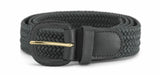 30mm Stretch Belt with Leather Covered Buckle