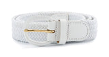 30mm Stretch Belt with Leather Covered Buckle